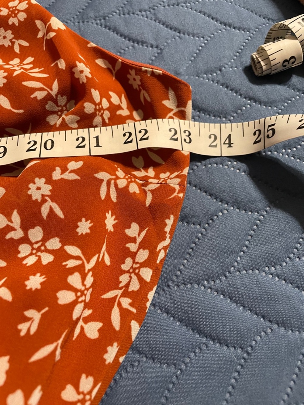 dressbarn Burnt Orange Women's Dress - Picture 5 of 8
